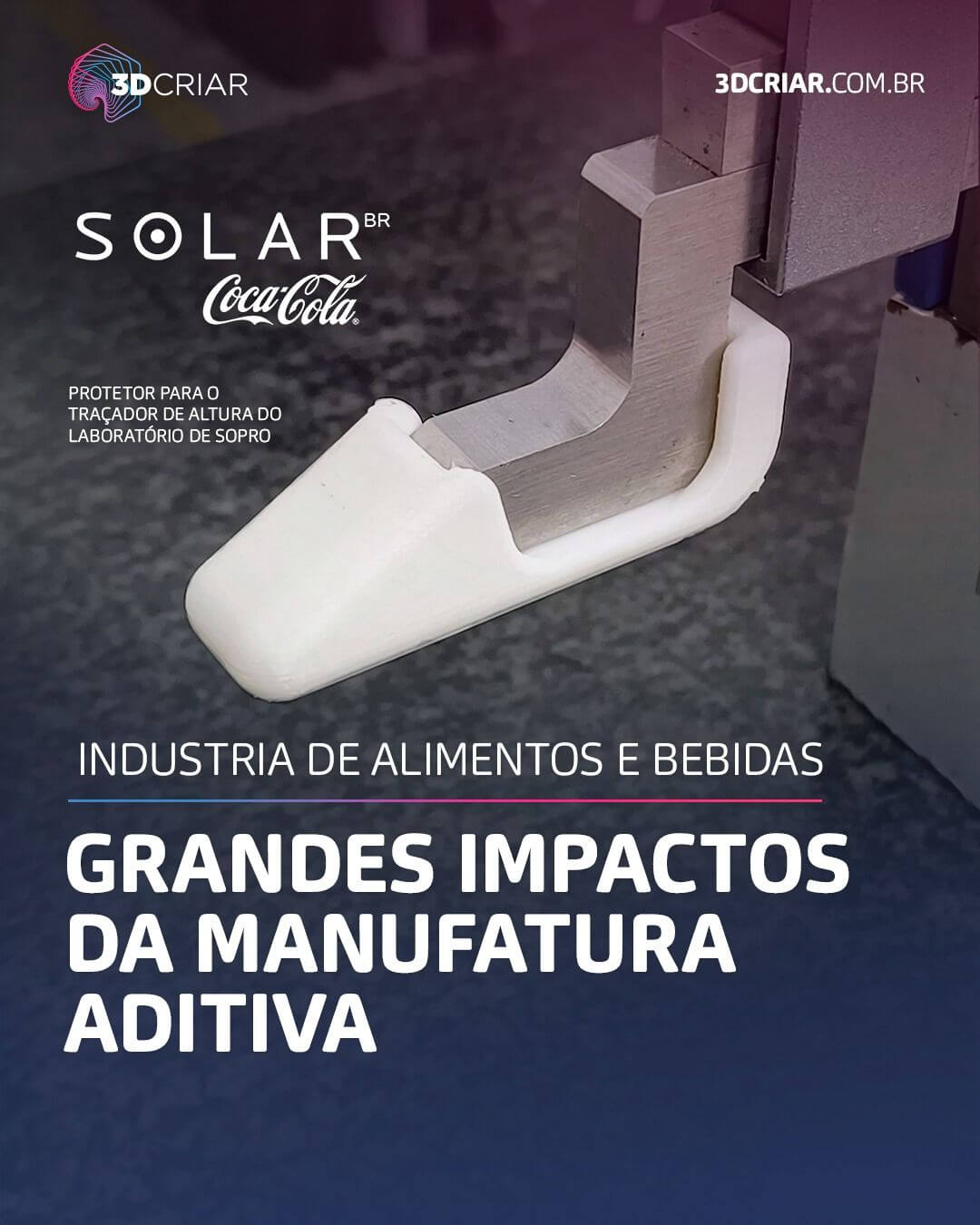 Industria de alimentos e bebidas: Grandes impactos da Manufatura Aditiva.