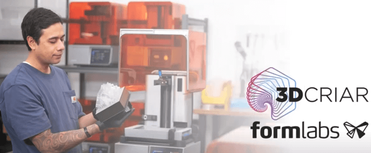 Low Force Display™ é o que move a nova geração de impressoras 3D @formlabs Form 4.