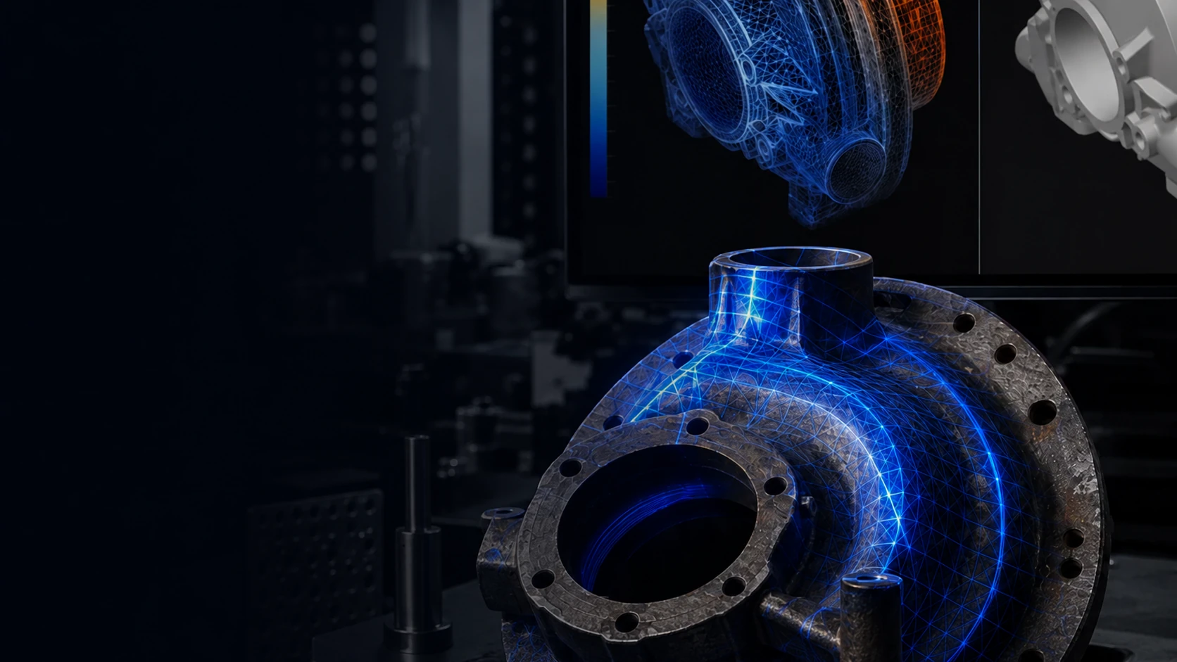 Scanner Peel 3: A entrada do fio digital que conecta a peça física ao cad industrial